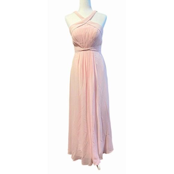 Azazie Anthea Blushing Pink Size A2 NWT - Picture 1 of 7
